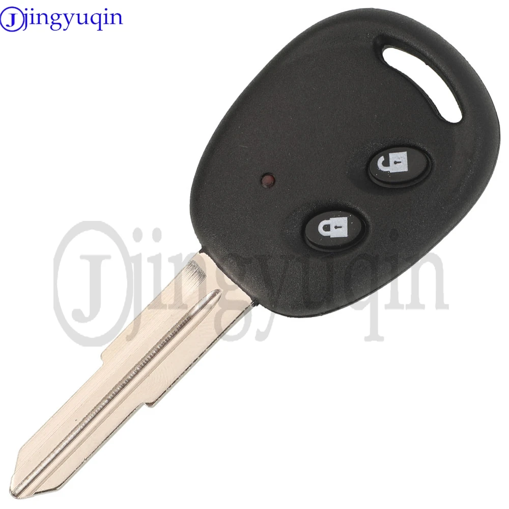 jingyuqin RK940EUT 433MHz FSK ID48 Chip Remote Car Key For Chevrolet Aveo Daewoo Spark Matiz 2 Buttons Key Control Fob