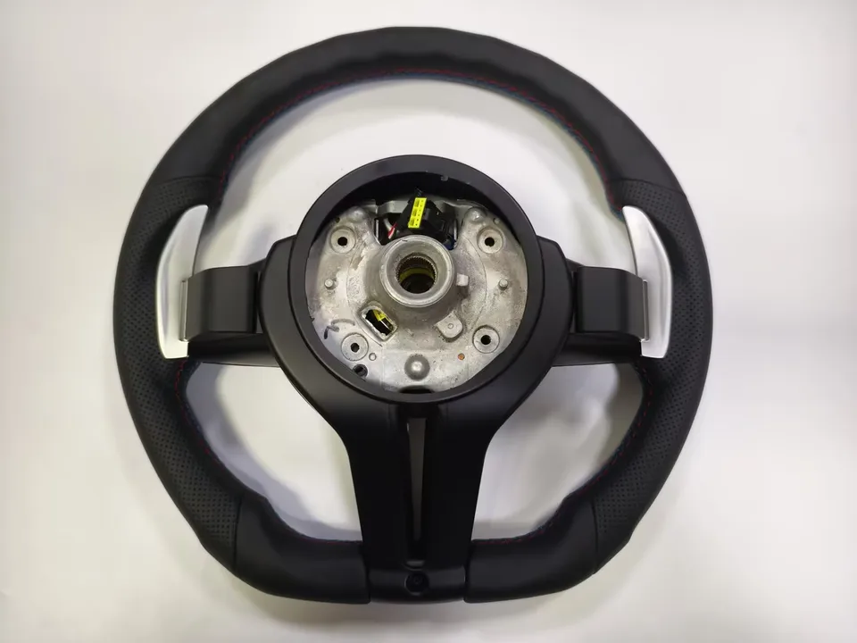 Black Chrome M Sport Steering Wheel for BMW Models