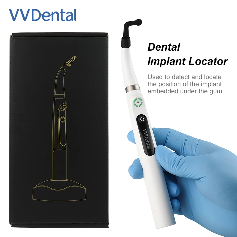 VV Dental Implant Locator Intelligenter Präzisions-Positionierungsschraubendreherkopf 360° ° Drehbares Sensor-Lokalisierungs- und Erkennungsgerät