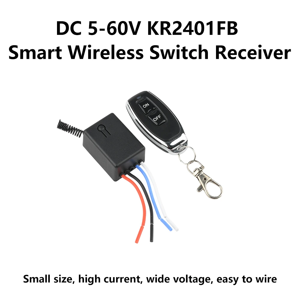 Smart Wireless Switch Receiver 10A 433MHz RF Relay Remote