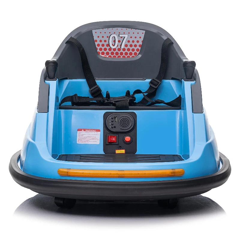 Rotate 360 degrees kids bumper cars electric battery 12v ride on toy car 6v electric kids ride on bumper cars