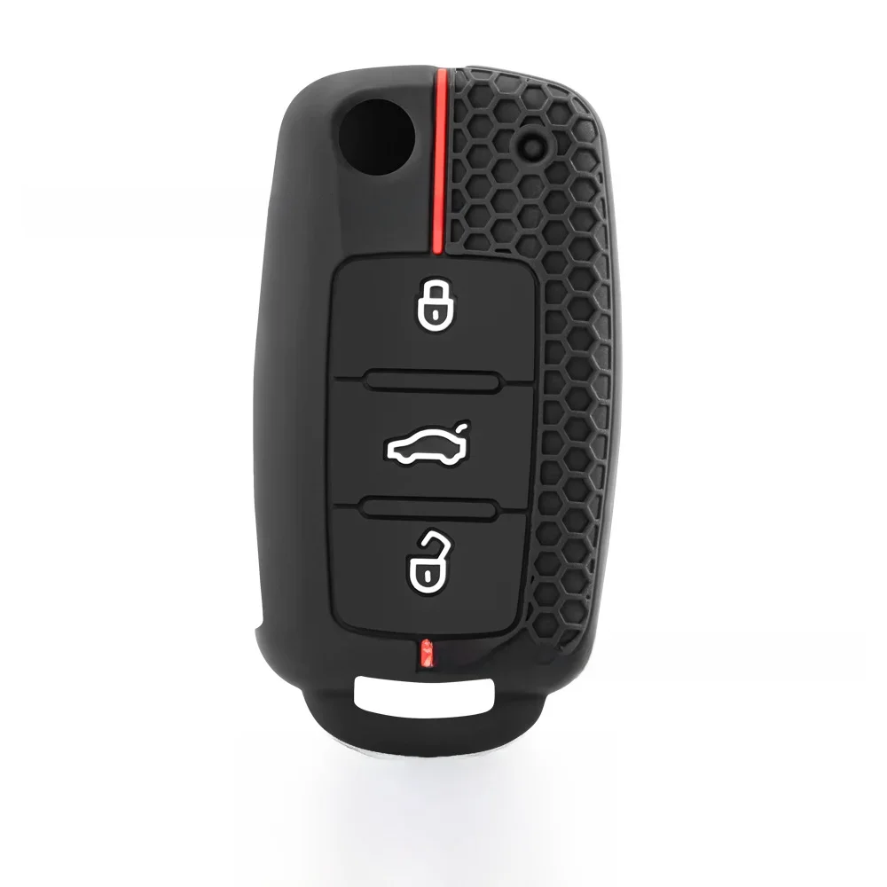 Key Case Cover Silicone Remote For Peugeot Citroen Models