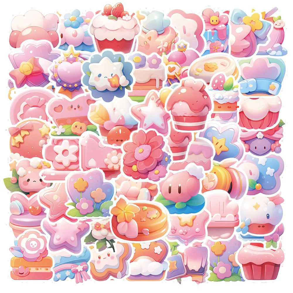 

10/56Pcs мультфильм милый 3D икона девушка разнообразные граффити стикеры DIY путешествия багажа ноутбука автомобилей скрапбук украшения рюкзака