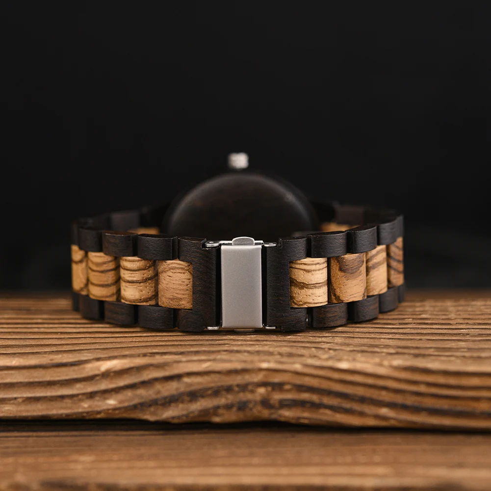 Zegarek Meski BOBOBIRD Vegvisir Wooden Watch Men Women Runic Circle Wristwatches with Golden Helm of Awe Timepiece Luminous Hand