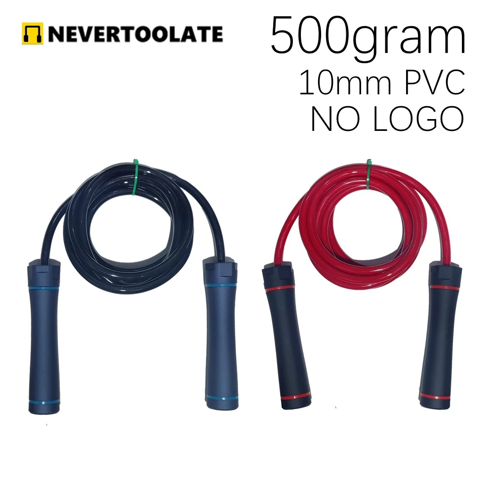 1LBS500gramheavyjumprope10mmdiameterPVCthickskipropebig
