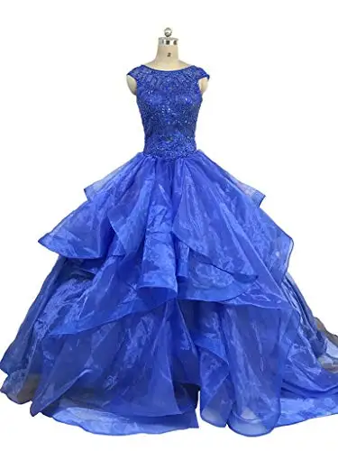 

ANGELSBRIDEP реальное фото Бисероплетение платье для Quinceanera Vestido De 15 лет официальное бальное платье для вечеринки Очаровательная аппликация корсет сзади