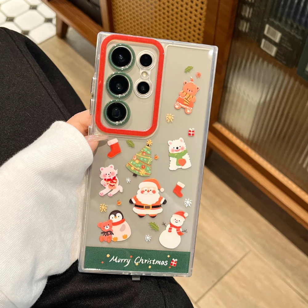 Festive Glow Luminous Call Light-Up Flash Phone Case with Color-Changing Cover