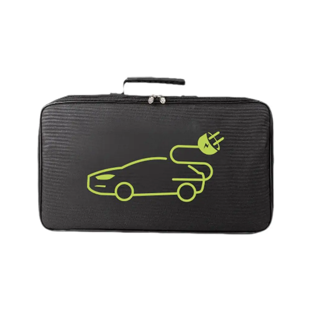 Custodia Per Cavi Di Ricarica Auto - Organizer In Tessuto Oxford 32x32x10cm Per Cavi Prolunga - Foto 5