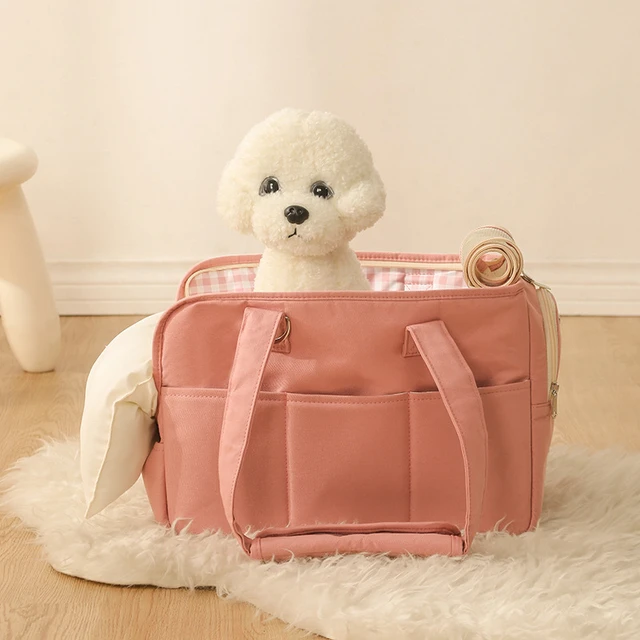 Sac à main portable pour animaux de compagnie, adapté aux petits chiens,  chiot, sortir, sac pour chien initié, chat, Chihuahua, Yorkshire,  fournitures pour chiens - AliExpress