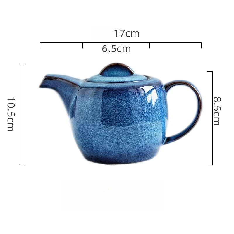 Description Picture 6 of itemEuropean Style Ceramic Coffee Pot Office Home Restaurant Tea Pot Heat Resistant Coffee Utensils