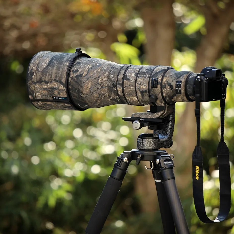 ROLANPRO Wasserdichte SLR Objektiv Camouflage Mantel Für Nikon Z 600mm F4 TC VR S Schutzhülle Guns Fall Kamera regen Abdeckung Z600mmF4 – Detail 8