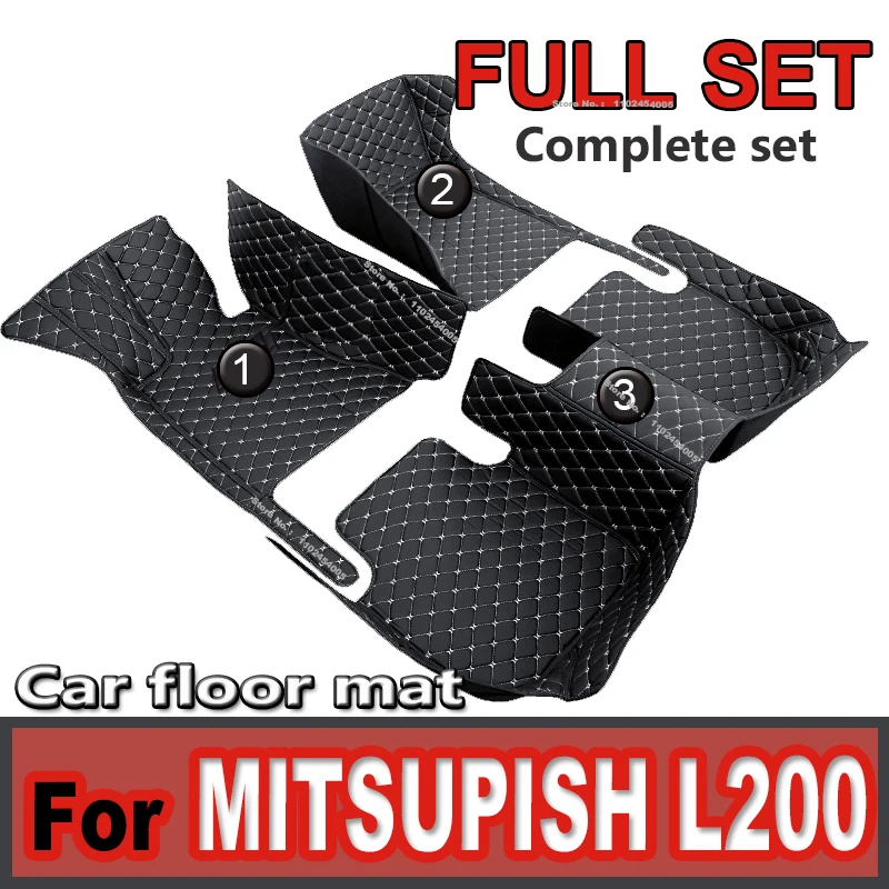 

Car floor mats for MITSUPISH L200 2022 Interior Details Car Accessories Carpet