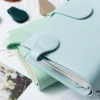 Moterm Pebbled Grain Leather New Style Asymmetric Magnetic Clip Durable Planner Accessory Strong Magnetic Clip Bookmark 5
