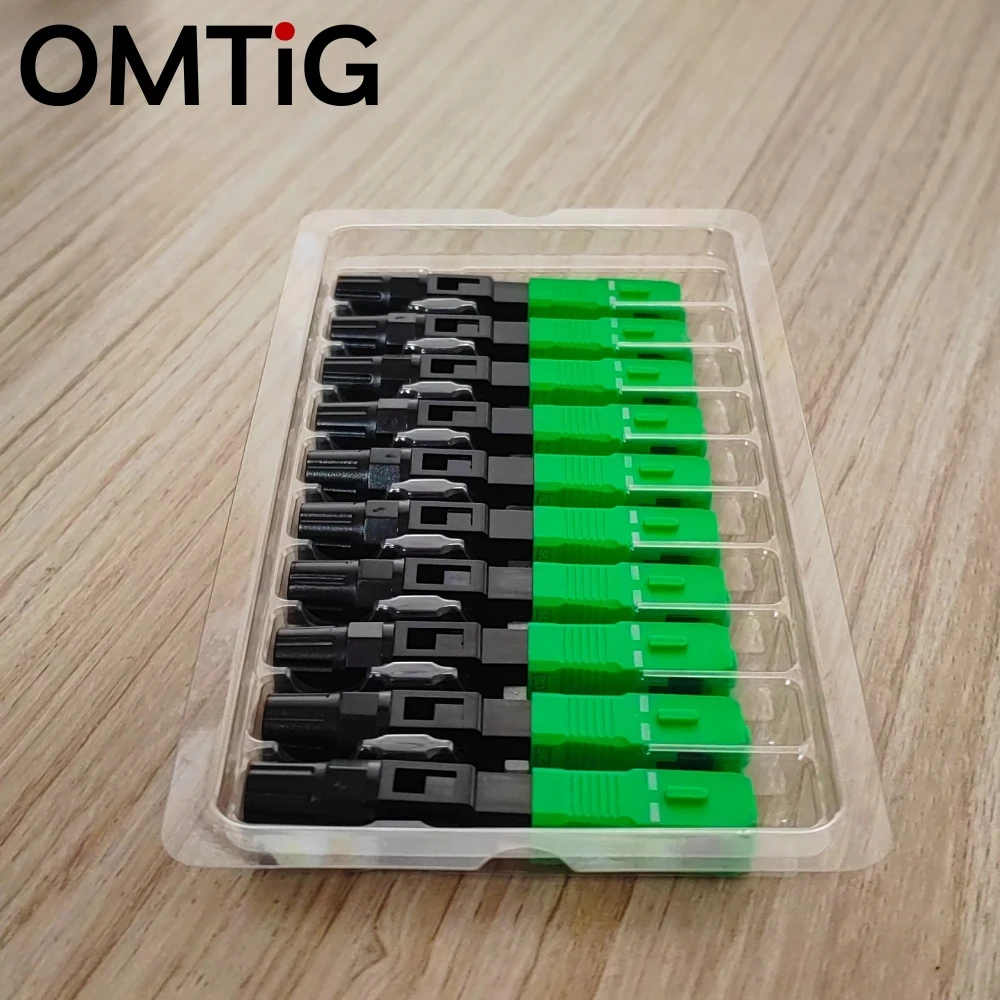 Original FTTH SC APC Quick Connector Cold Splice Easy to Use Fiber Covered Cable Optical Fast Big Sell