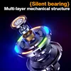 Fidget Spinner Papa Coin Push Card Stress Reliever Toys Metal Fingertip Gyroscope Spinning Top Desk EDC for Adults Kids Gift 2