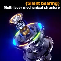 Fidget Spinner Papa Coin Push Card Stress Reliever Toys Metal Fingertip Gyroscope Spinning Top Desk EDC for Adults Kids Gift 2