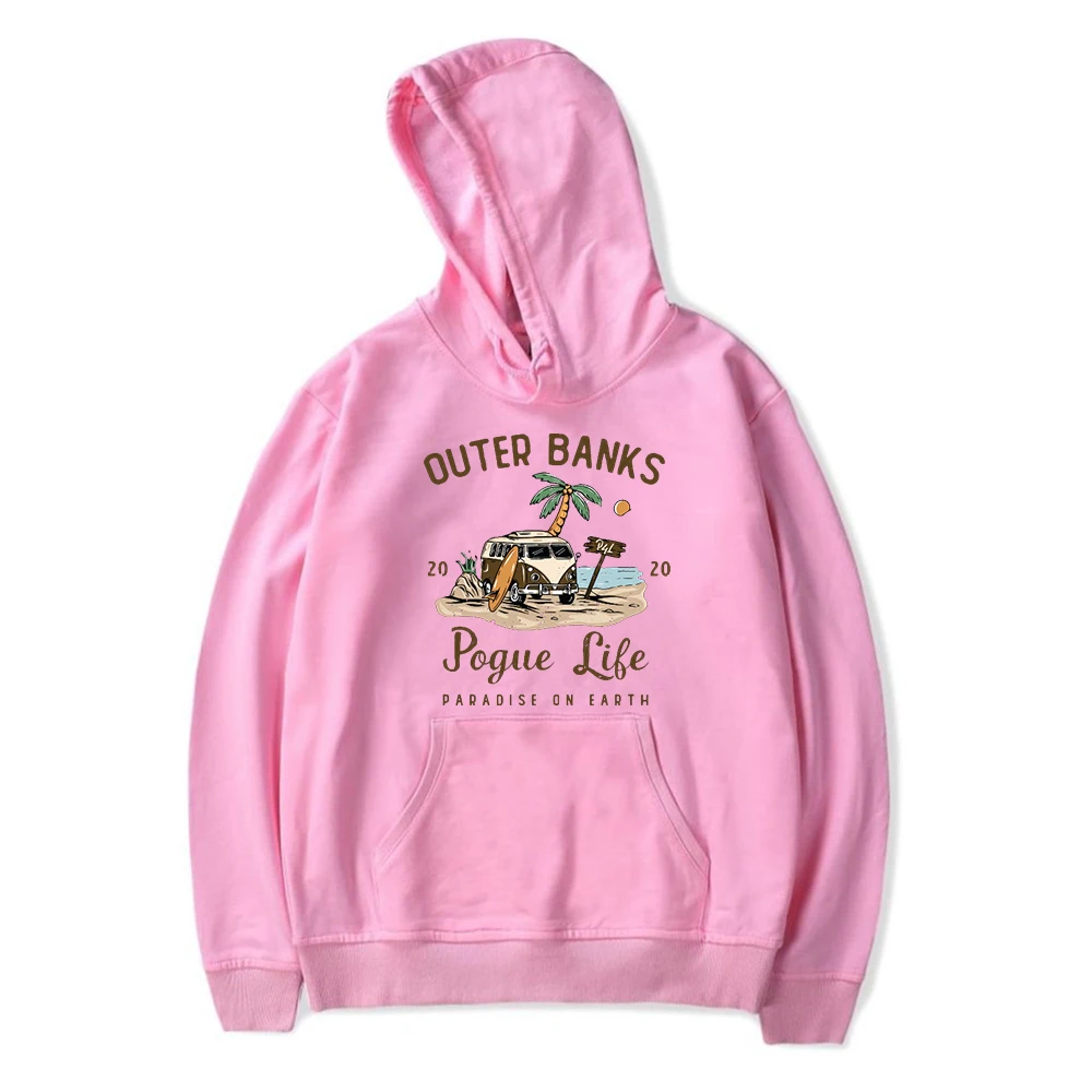 Outer Banks Pogue Life Hoodie Long Sleeve Women Men Sweatshirt Harajuku Streetwear Casual Style Fashion Clothes