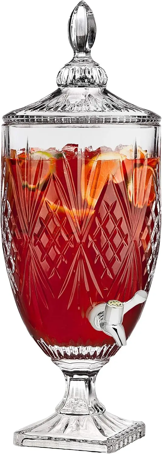 Iced Beverage Dispenser, Dublin Crystal Collection - 1 Gallon 5