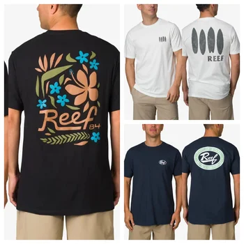 T-shirt Imprimé Pour Hommes T-shirt Décontracté En Coton T-shirt À Manches Courtes Et Col Rond Pour Femmes Confort De Vacances 1