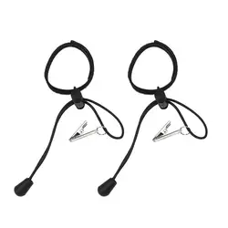 Invisible Adjustable Multi - Purpose Legging Clips - Prevents Pant Leg Dragging and Ideal (2PCS)