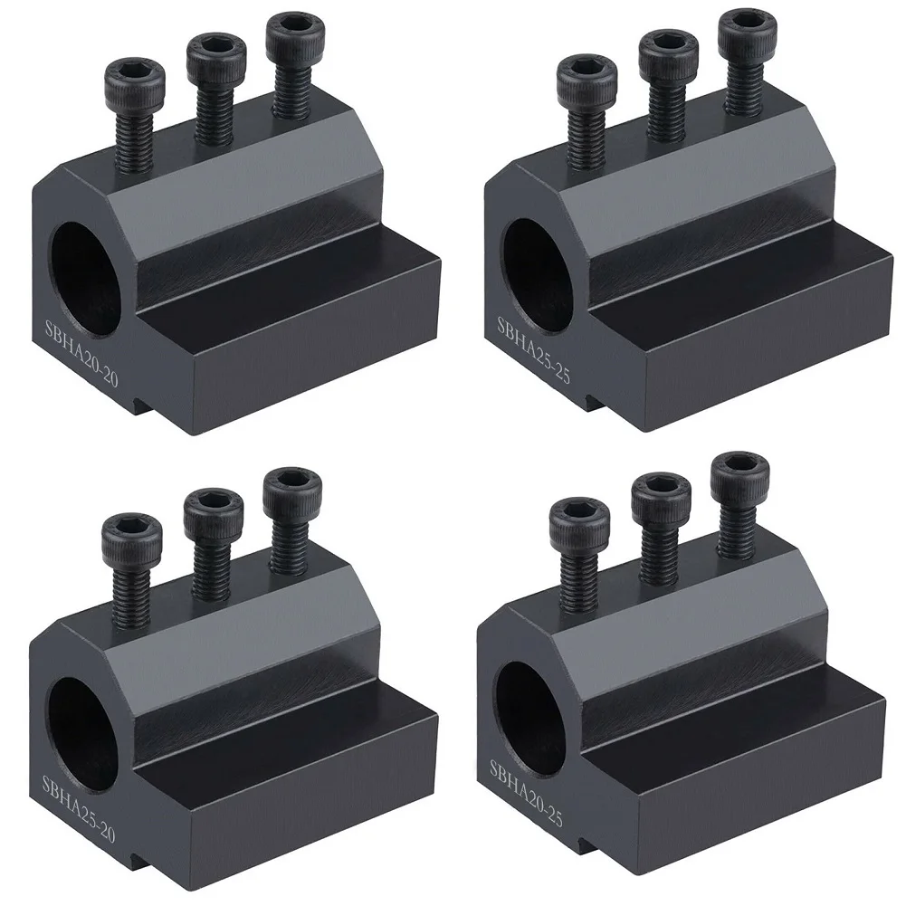 

1pc Post Holder Lathe CNC Quick Change 20-40mm SBHA Straight Shank Tool For Drill Chuck Collet Holder Internal Threading Bar
