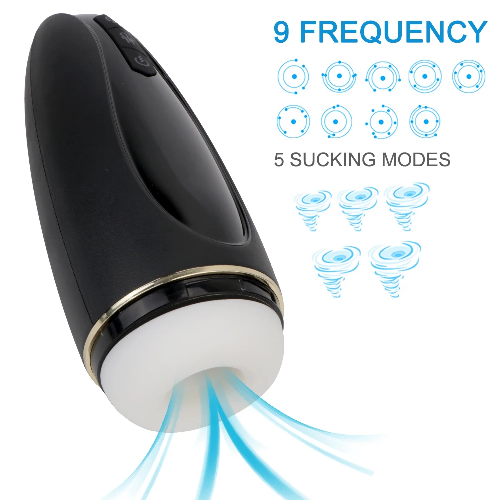 Sexspielzeug Elektrische männliche Masturbationstasse Pumpe Exerciser 3D echte Pussy Vibratoren für Männer 18 Eichel S_voghion.com