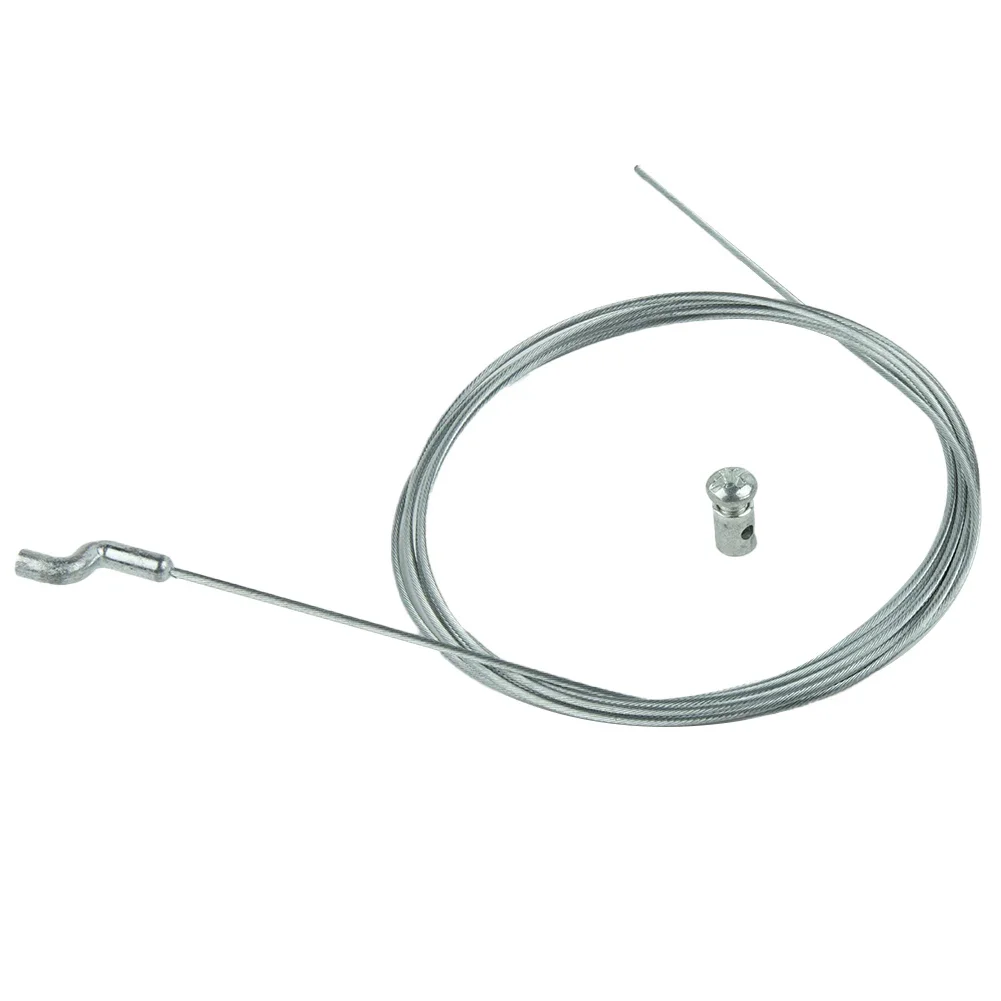 Z-Hook 1pc Lawn Mower Train Engine Brake Wheel Drive Throttle Cable Tie Repair Kit Rope Length 200cm Garden Power Tool Part