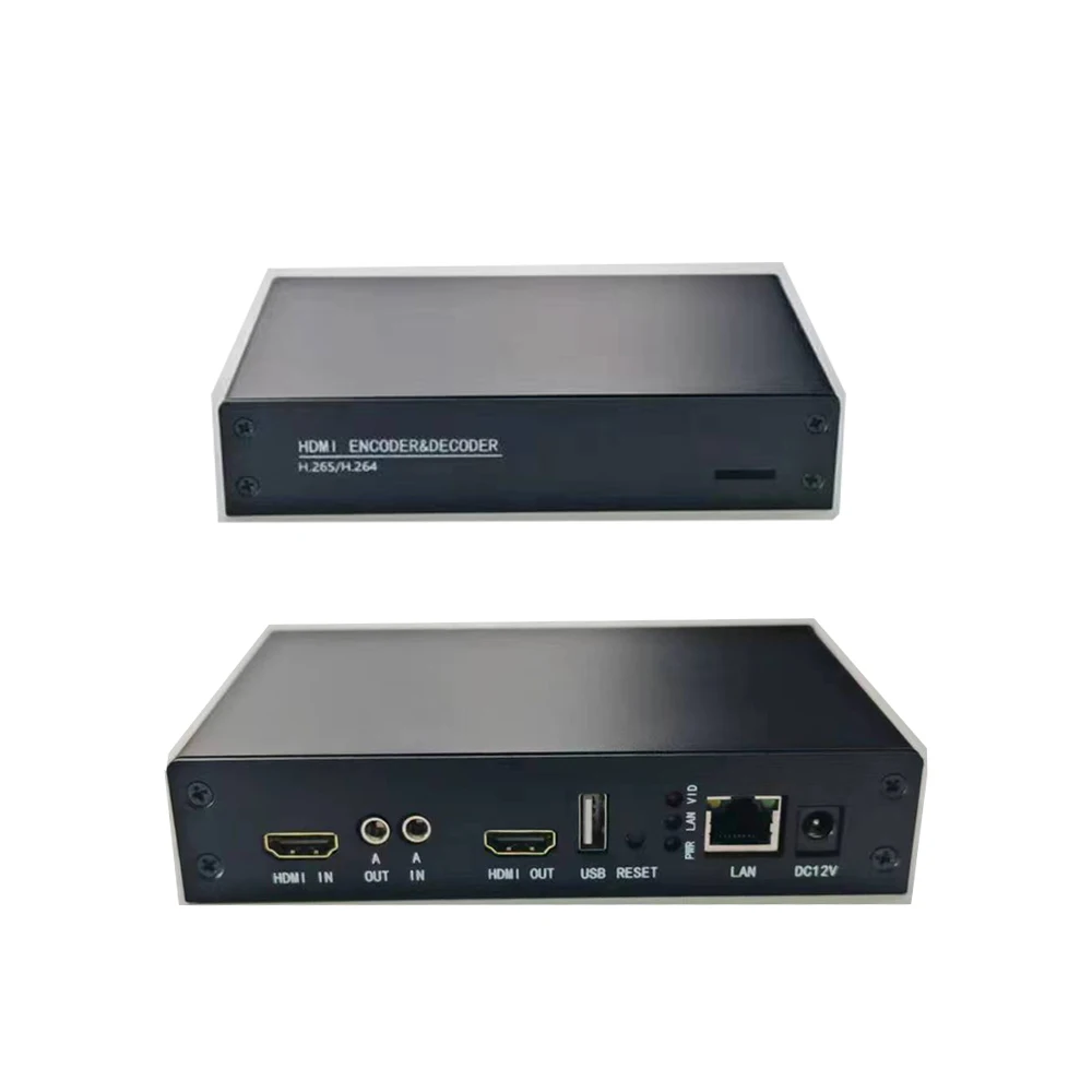 Iptv용 비디오 인코더, 4k 지지대 Iptv 모니터, Rtmp 지지대 Udisk Sd 카드 녹화, H264 Hdmi-Ip HD 인코더, H265