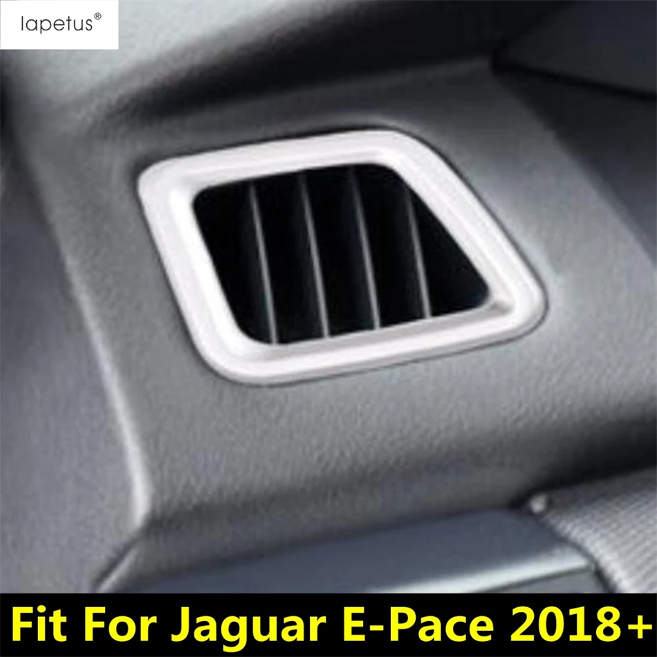 

For Jaguar E-Pace 2018 - 2023 Car Dashboard Air AC Conditioning Outlet Vent Frame Trim ABS Matte Interior Decoration Accessories