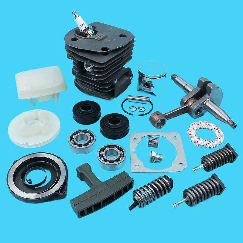 44mm Cylinder Piston Kit For Husqvarna 340 345 350 Crankshaft Buffer Air Filter motosierra Chainsaw Replacement Parts - Image 2