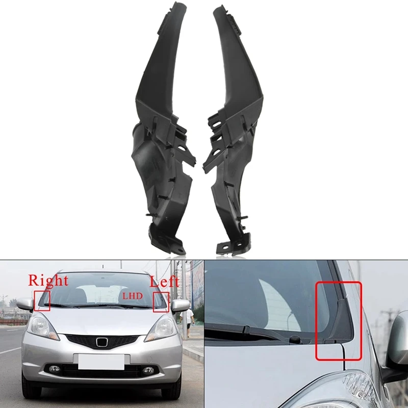 자동차 엔진 후드 보넷 힌지 커버, 혼다 핏 재즈 GE6 GE8 2009-2014 74212-TF0-G00 74222-TF0-G00