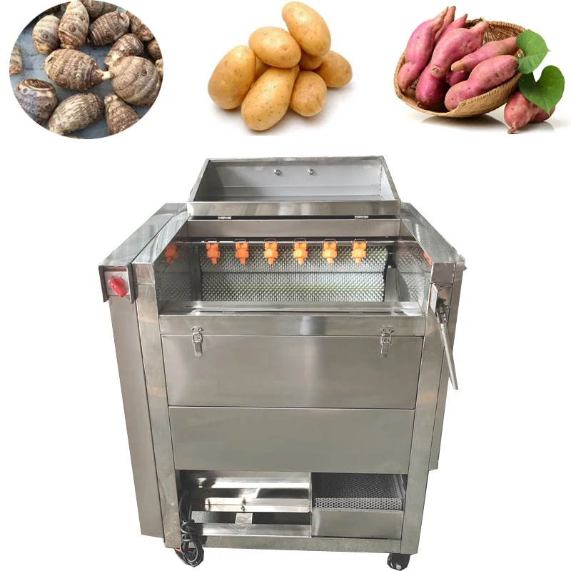 Potato peeler Commercial stainless steel 220V automatic Potato peeling