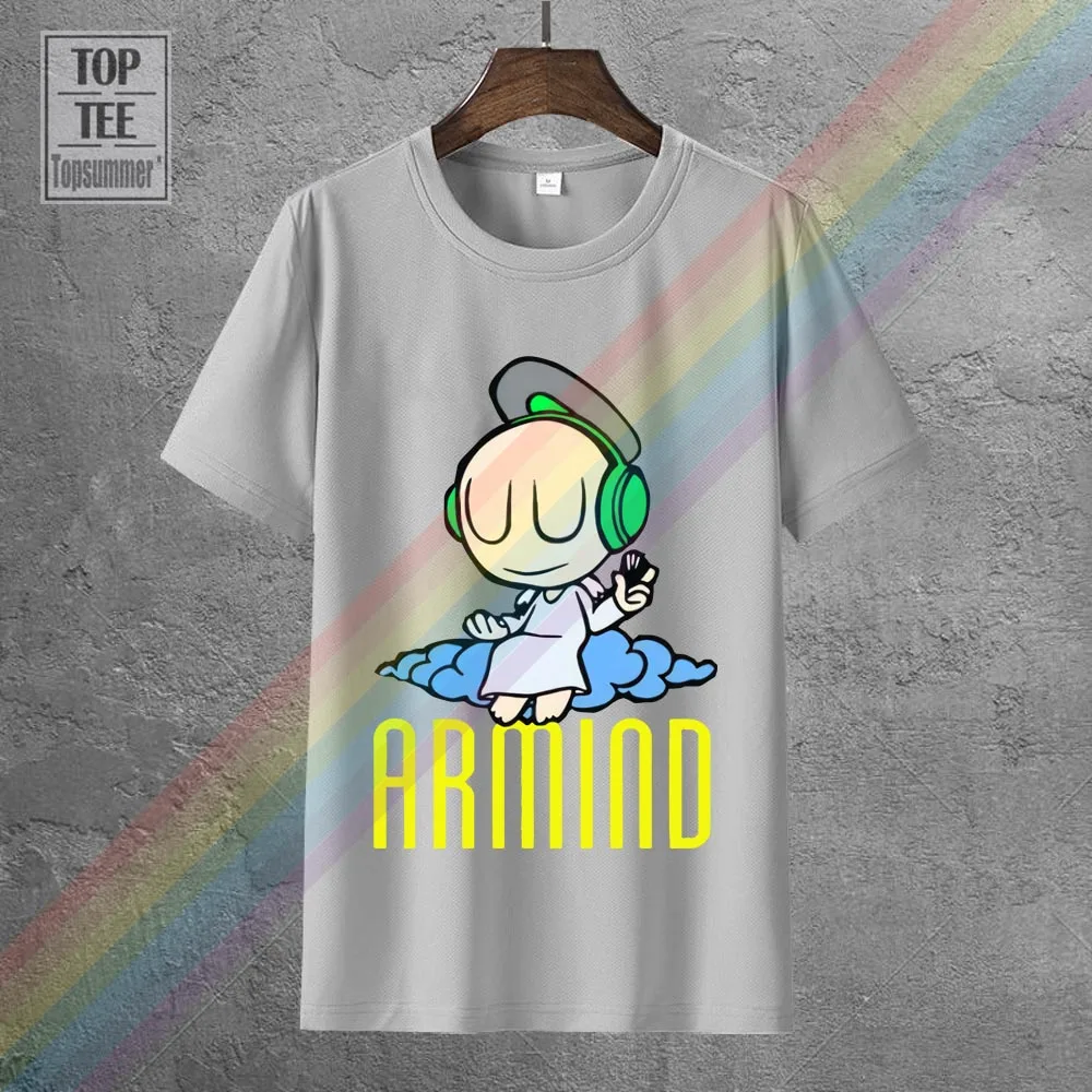 Armind Trance Music Tee Shirt Brand Cool Fashion T-Shirt Kawaii Funny Anime T-Shirts Harajuku Novelties Cute Tshirt funny t shirts for men T-Shirts