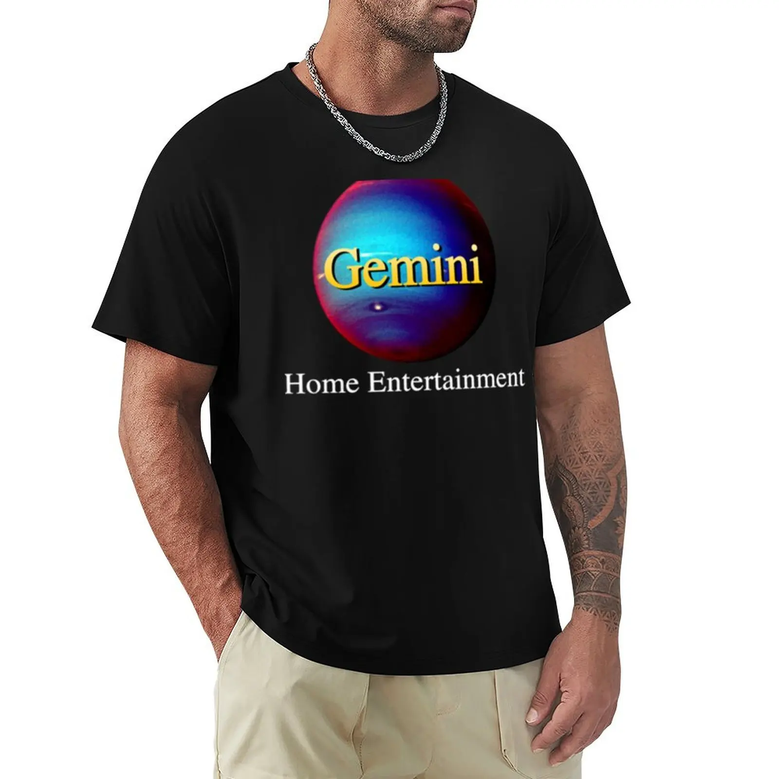 

Gemini Home Entertainment T-Shirt blue archive anime clothes kawaii clothes cute clothes shirts men graphic