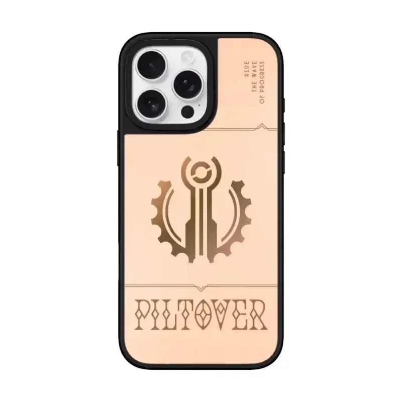 Fashion Game Anime Mirror Surface Phone Case Cover for IPhone 11 12 13 14 15 Pro Max Shockproof Cases for IPhone 16 Pro Max Case