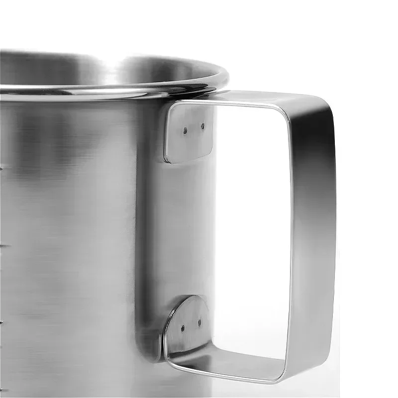 Stainless Measuring Cup Stainless Steel Measuring Cup 200 mL Milk Tea Coffee Liquid Measuring Cup With Scale Food Grade 304 SUS Never Rust 200 cc