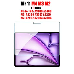 Premium Tempered Glass Screen Protector for iPad Air - 9H Hardness Film (Air 11 M4 M3 M2)