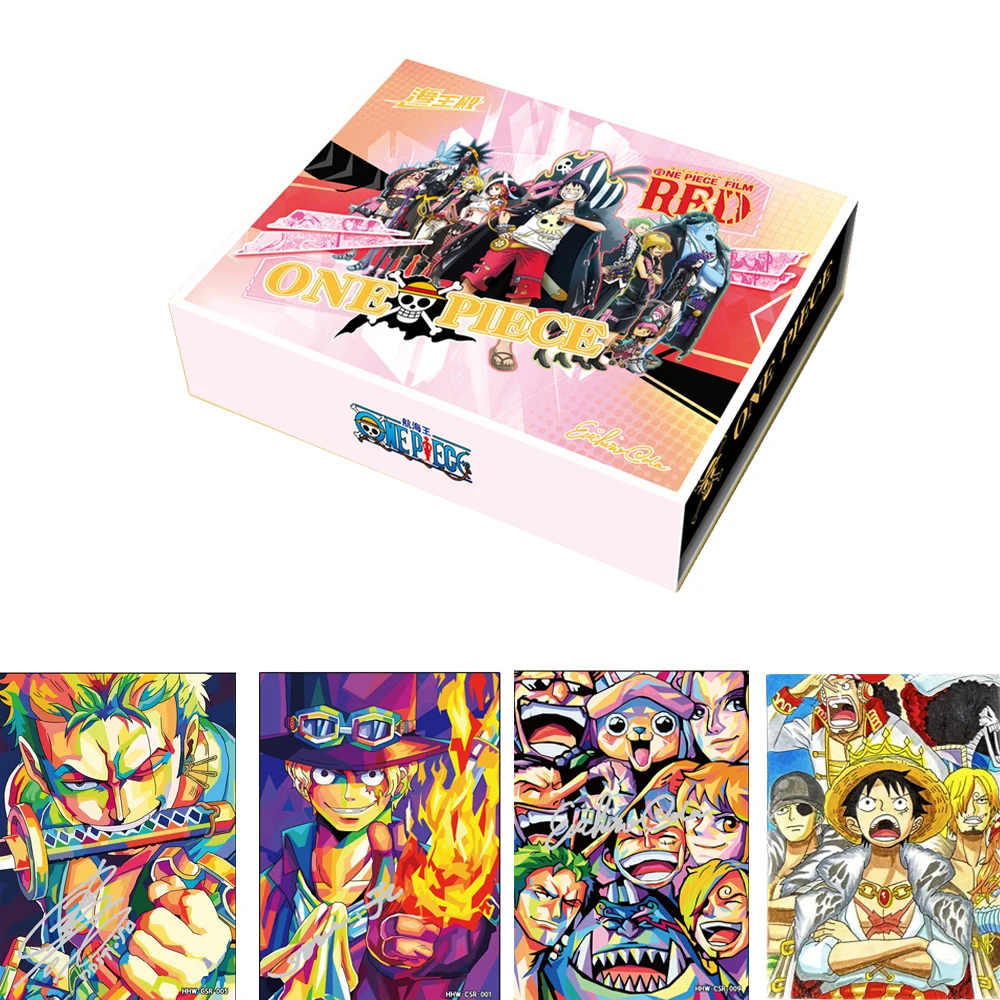 

Genuine One Piece Anime Cards Film Red Theater Handdrawn Limited Species Character Collection Cards Boy's Christmas Gift Toys