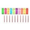 Rhythmic Gymnastics Ribbon for Children Artistic Dancing Rainbow Band Ribbon Kids Dance Bands 2 Metres Long Ribbons 1