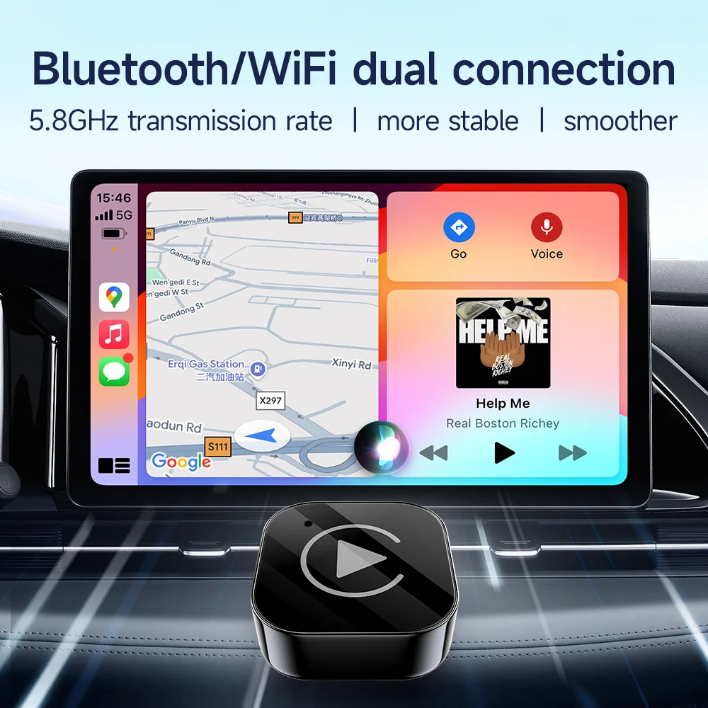 Wireless CarPlay Android Auto Adapter USB Smart Dongle Mini Box Plug And Play Universal For VW  For Toyota For BMW For Honda