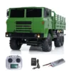 In Stock 1/12 CROSSRC XC6 RTR RC Military Truck Crawler 6WD Painted Assembled Sound System Smoke Battery RC Toys Model Gift 1