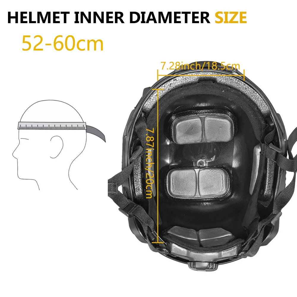 BOOIU FAST SF Tactical Helmet 2
