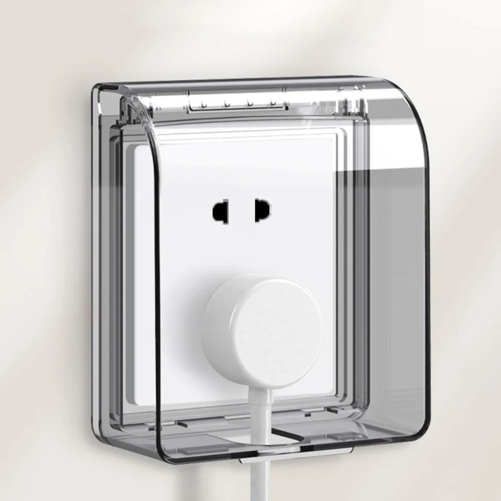 Waterproof Plastic Socket Protector Cover for Home Safety