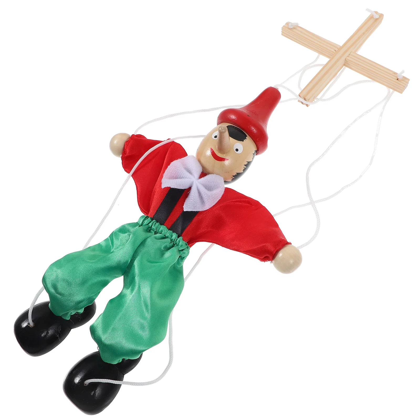 

Wooden Marionette Pull String Puppet String Puppet Funny String Toy for Kids Party Favor