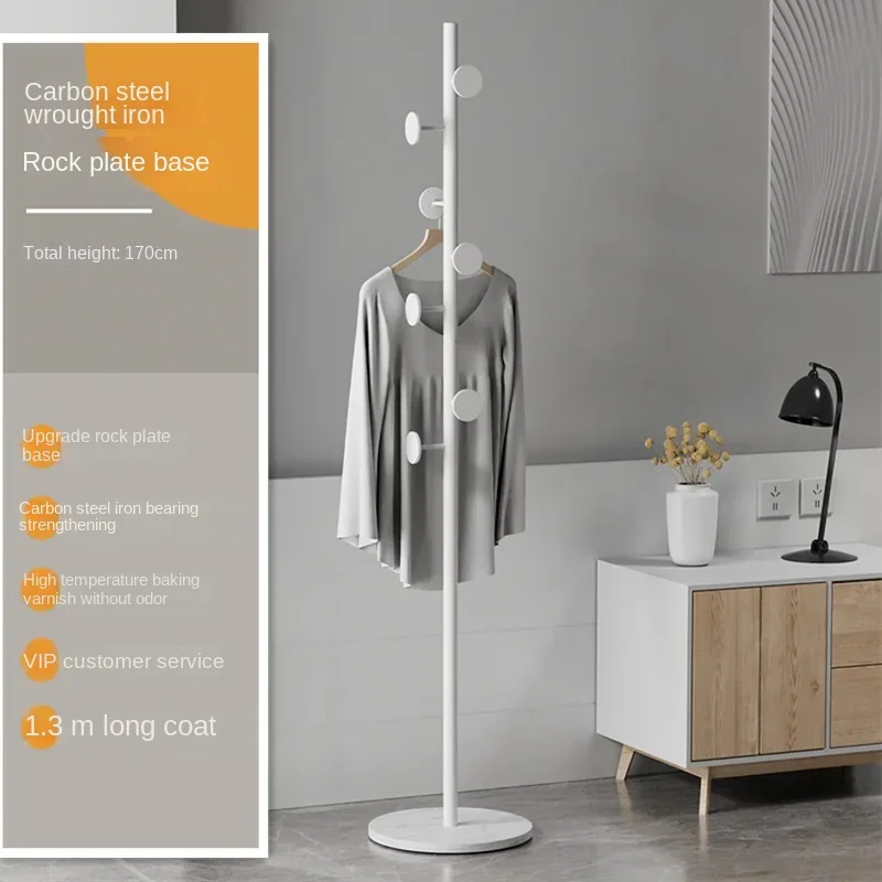 Luxury Coat Rack Floor Standing Clothes Hanger 7 Hooks Multifunction Storage Hat Organizer Handbags Home Accessories tree hanger