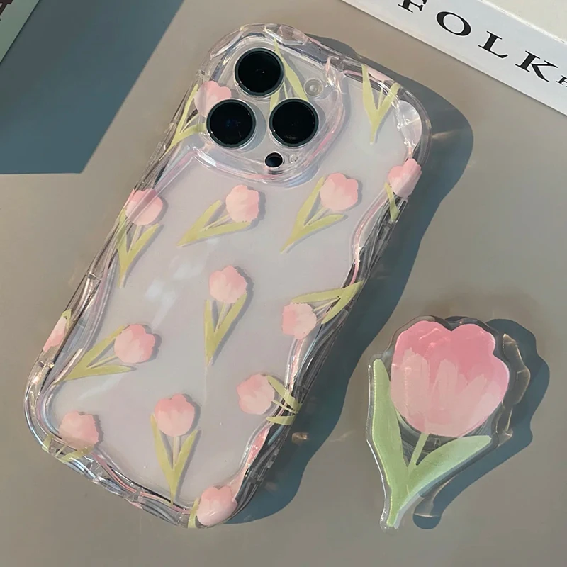 Tulips Flower Design Phone Case Cover
