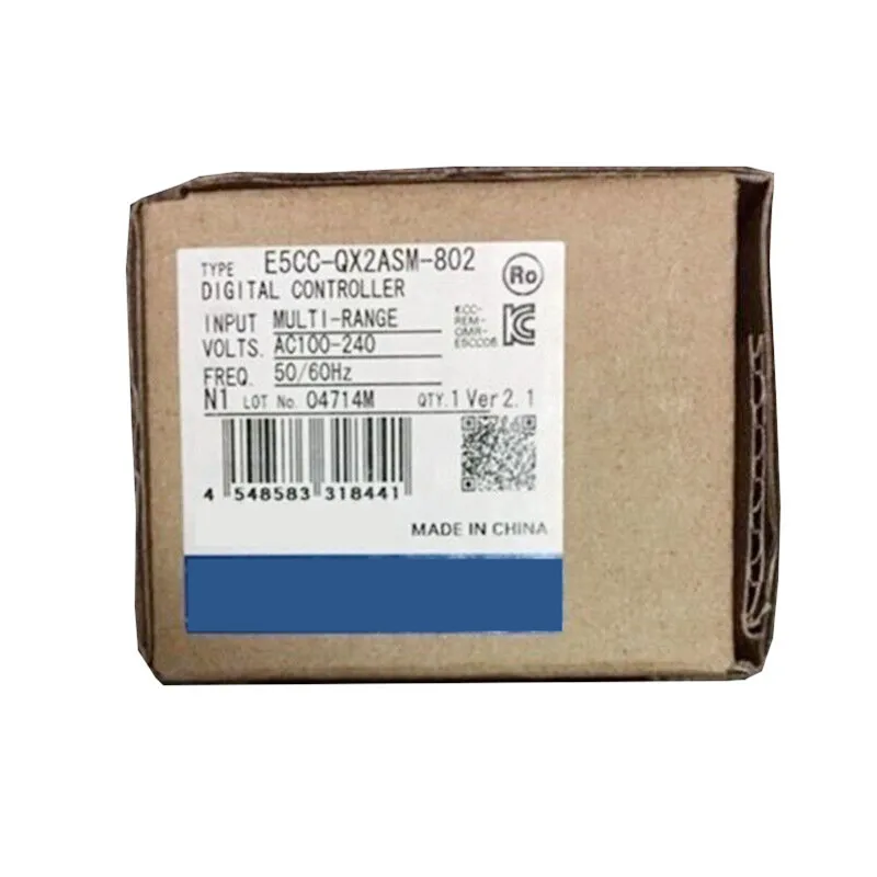 

New Temperature Controller E5CC-QX2ASM-802 100-240VAC In Box