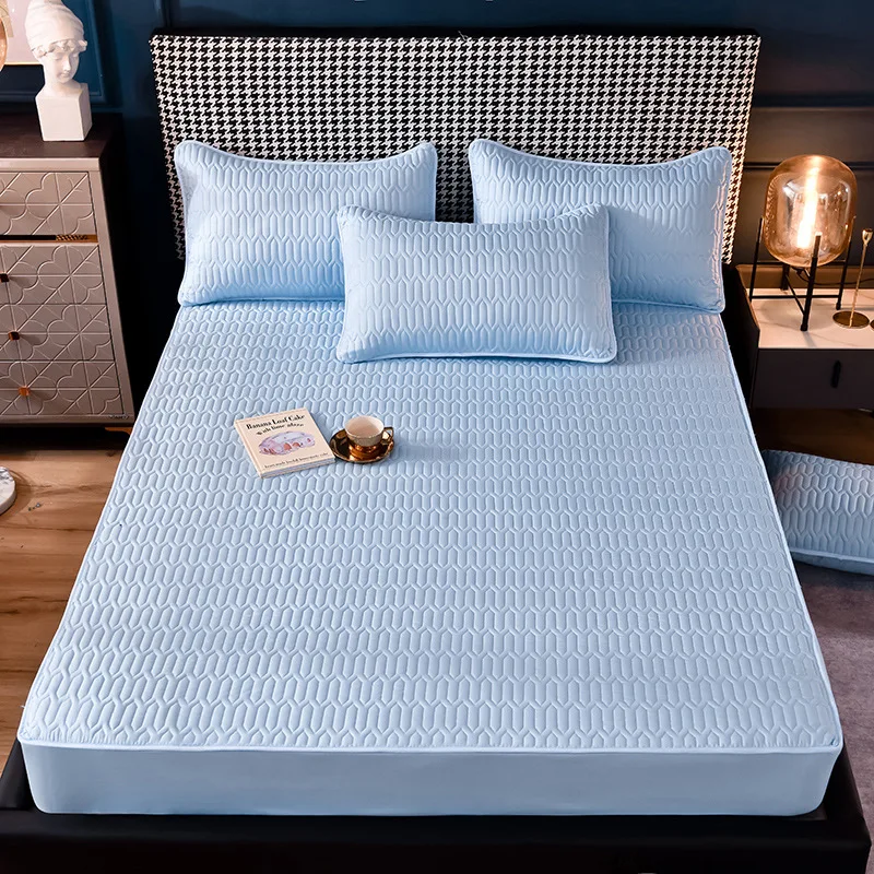 

Four Seasons Universal Bed Cover Thickened Fitted Sheet Protector