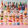 Cute New1:12 Miniature Dollhouse Supermarket Food Snacks Mini Cake Wine Drink for Blyth Barbies BJD Doll Kitchen Accessories 1
