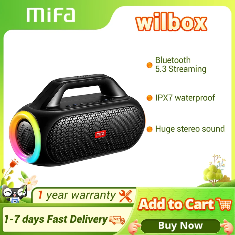 Портативная Колонка Mifa Wildbox Купить